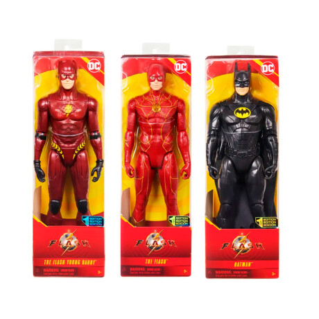 Dc Comics Muñeco Figura Articulada 30Cm Flash Batman Flash