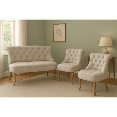 Sillon 2 cuerpos Luis XV Sillon 2 cuerpos Luis XV