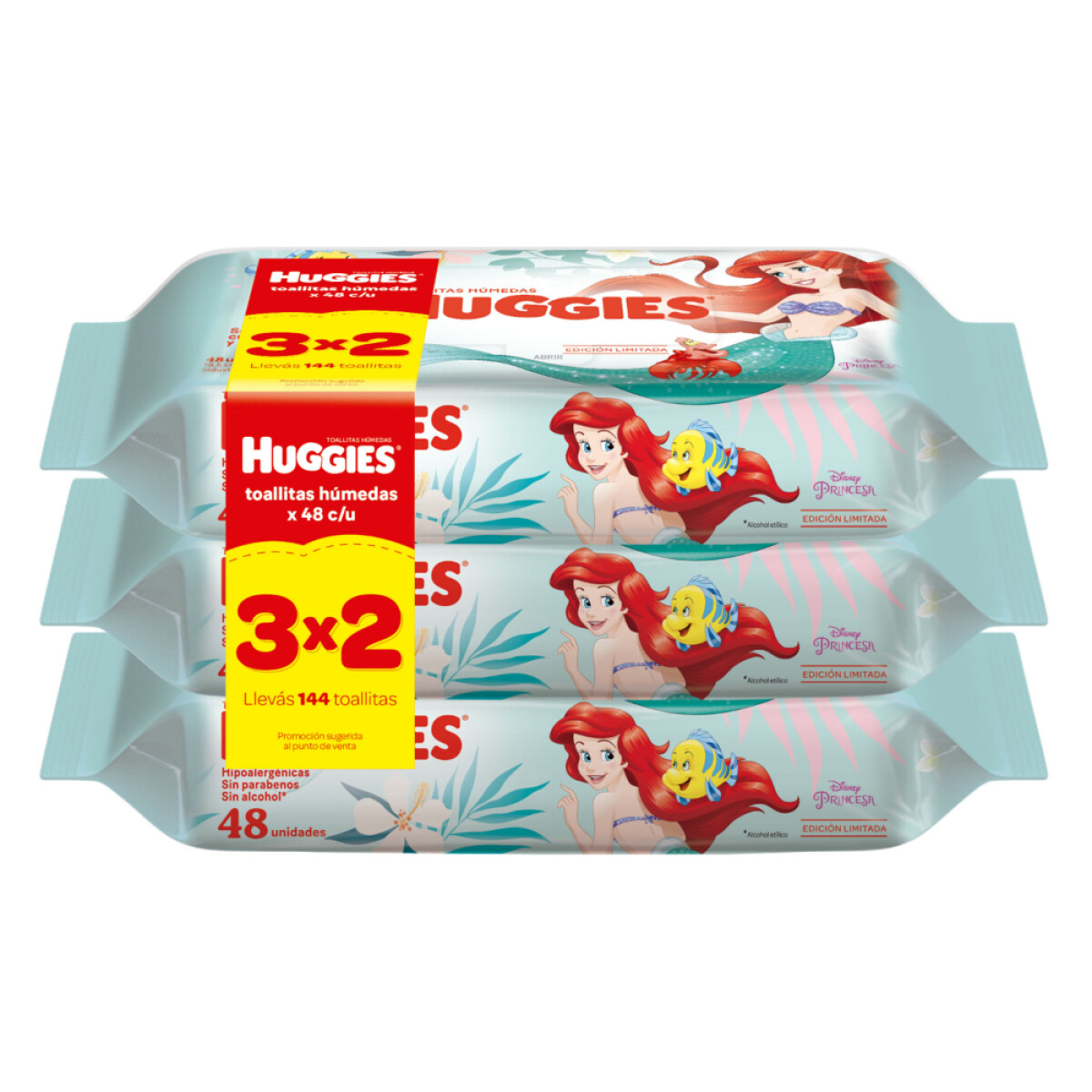 Toallitas Humedas X144 4en1 Disney 