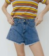 Short Wide Azul Claro