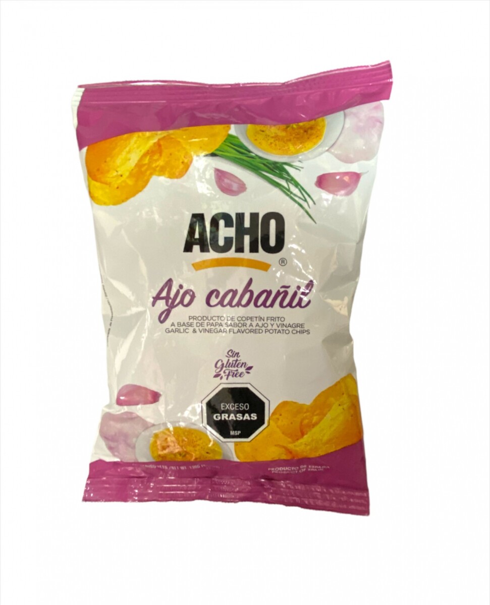 Papas Chips Acho 130 grs - Ajo Cabañil 