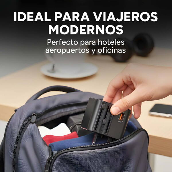 Ficha Cargador Auto Mini Usams 30w Doble Puerto Transparente Negro