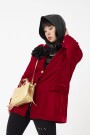 Blazer de fit moderno Rojo