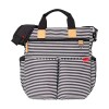BOLSO MATERNAL SKIP HOP DUO SIGNATURE 01 negrocombinado