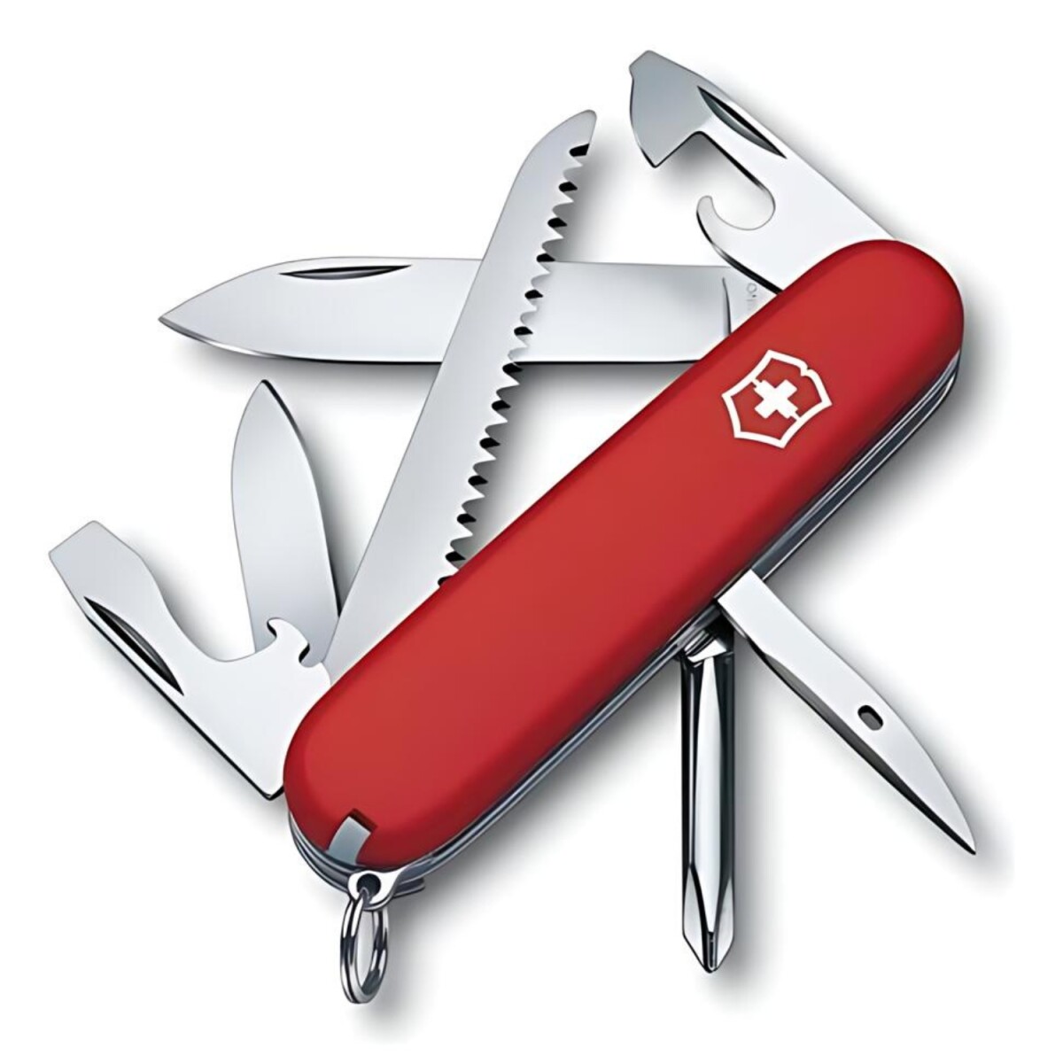 Navaja Suiza Victorinox Hiker 13 funciones - Rojo 