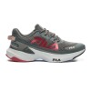 Fila Recovery Feminino Gris Claro/cereza Gris Claro-cereza