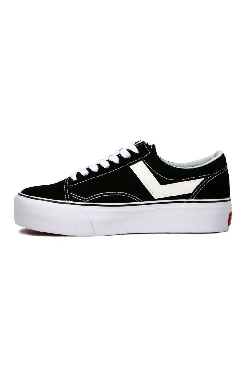 CALZADO DEPORTIVO PONY CF1189 PLATAFORMA Negro