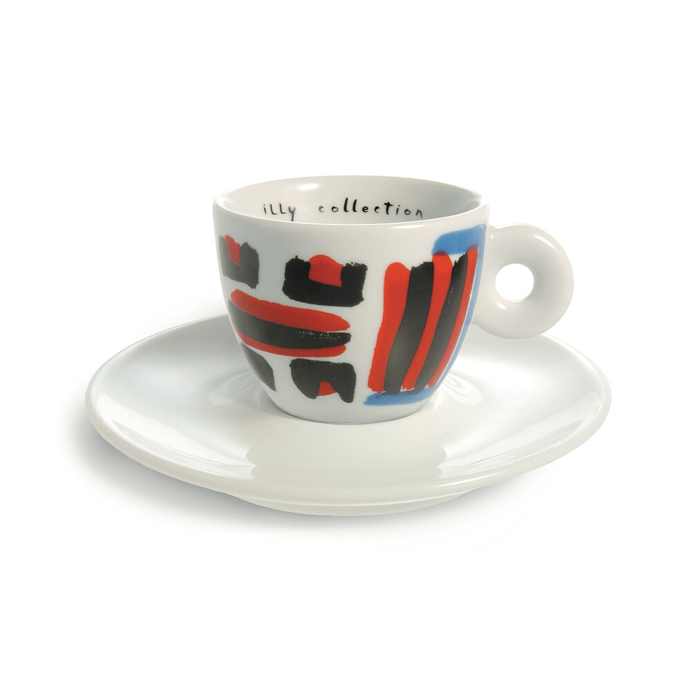 Set de 6 tazas para espresso: AR Penck illy Art Collection Set de 6 tazas para espresso: AR Penck illy Art Collection