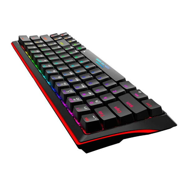 Teclado Gamer Marvo Mecánico Kg962w 60% TECLADO MARVO MECANICO KG962W 60% SW BLU
