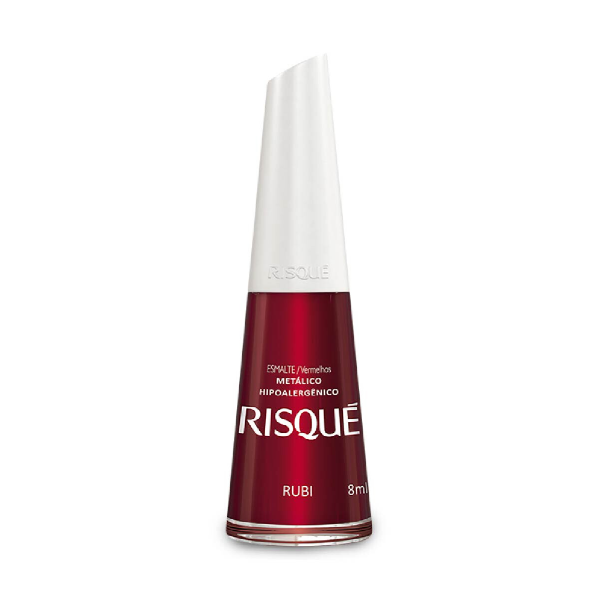 RISQUE ESMALTE DE UÑAS RUBI METAL X 8 ML 
