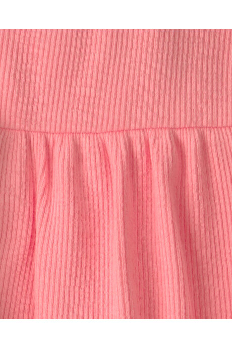 Pack dos bodies bombachudos de algodón orgánico, diseños floral y rosa Sin color