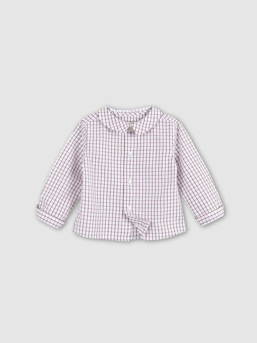 Camisa Cuadros Rosa