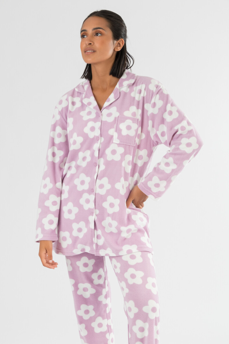 Pijama ava polar - Blanco 