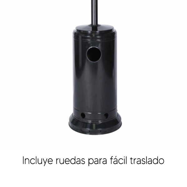 Estufa De Patio Xion Xi-gas33-cu ESTUFA PATIO GAS XION NEGRA GAS33 ******
