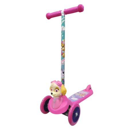 Monopatin Disney 3D 3 ruedas Paw Patrol Rosa