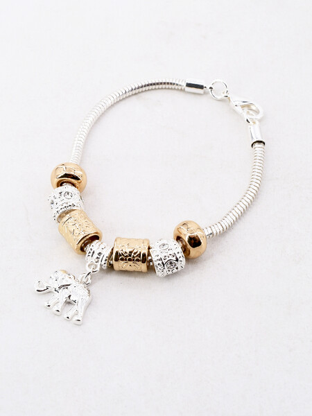 PULSERA DAFNE PLATEADO