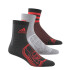 Medias Infantiles Adidas x3 Star Wars Negro - Gris - Rojo