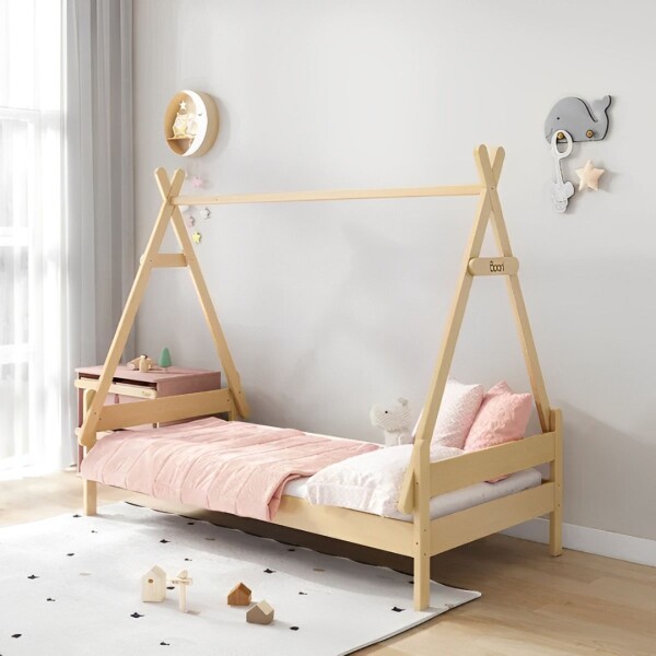 CAMA INFANTIL FOREST BEIGE - 1 PLAZA