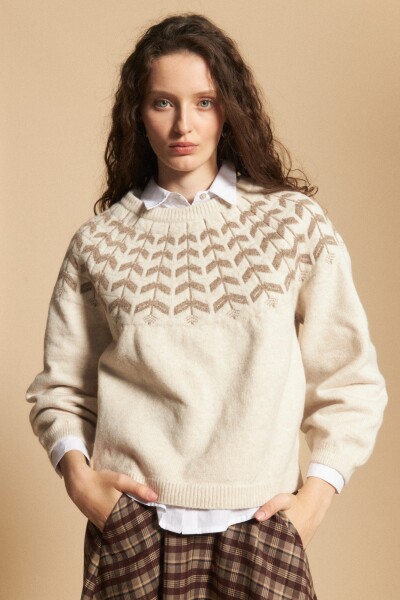 SWEATER LEOPOLD Crudo