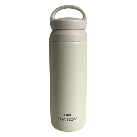 BOTELLA TERMICA C/FILTRO 500ML CREMA MOBBY
