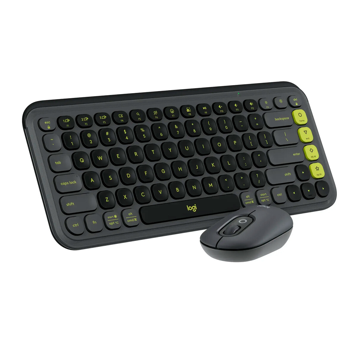 Combo Teclado y Mouse Inalám Logitech POP Icon 920-013052 BK 