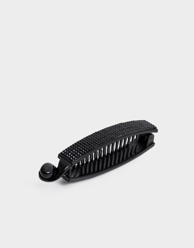 Bananas Classic Broche Banana Strass - Negro