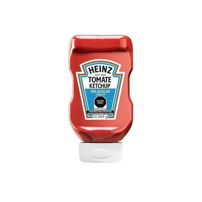 KETCHUP HEINZ S/AZUCAR AGREGADO 369GR Ketchup Heinz S/azucar 369gr