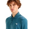 Diadora T-shirteria/top Ss Polo Icon Azul Oscuro