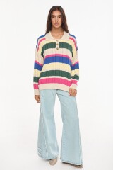 Sweater Sugus Combo Rosa