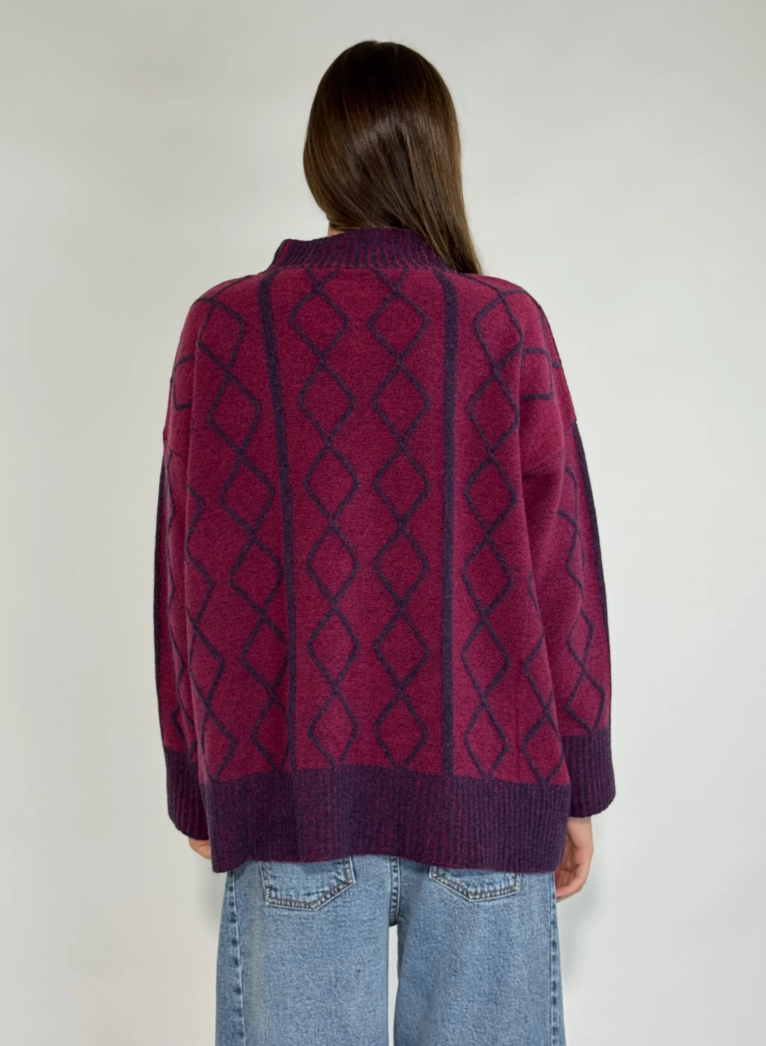 SWEATER RINGO fucsia m/l