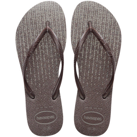 Sandalias de Mujer Havaianas Slim Gloss Gris