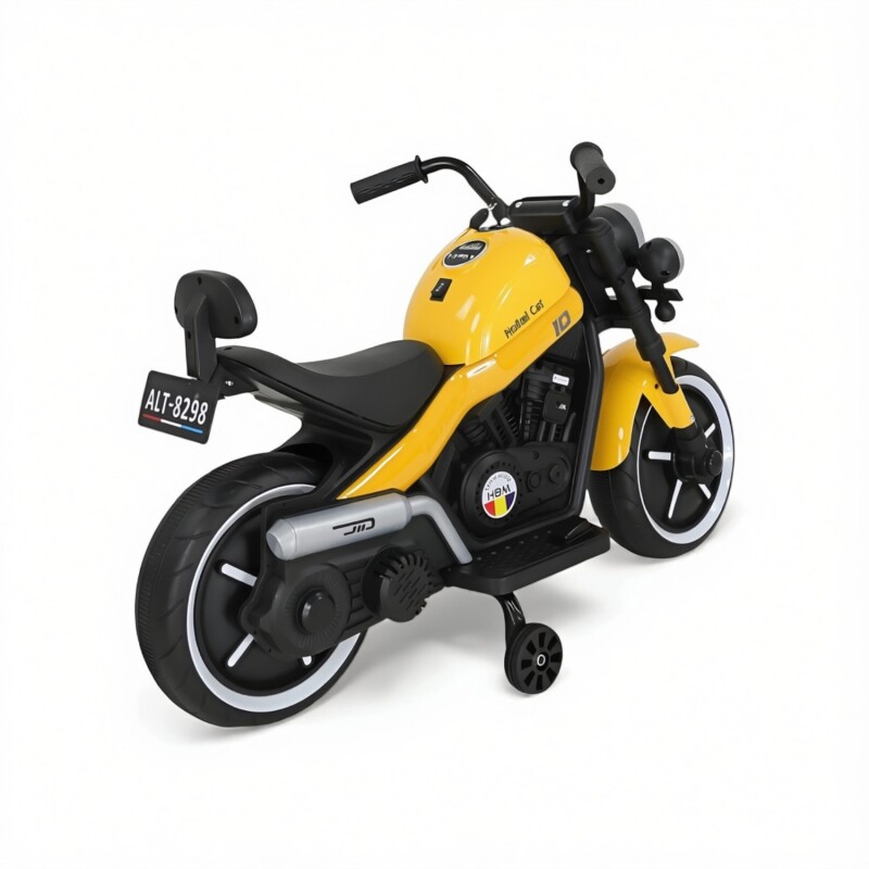 Moto a Batería Bebesit Iron 12 Volt Amarillo