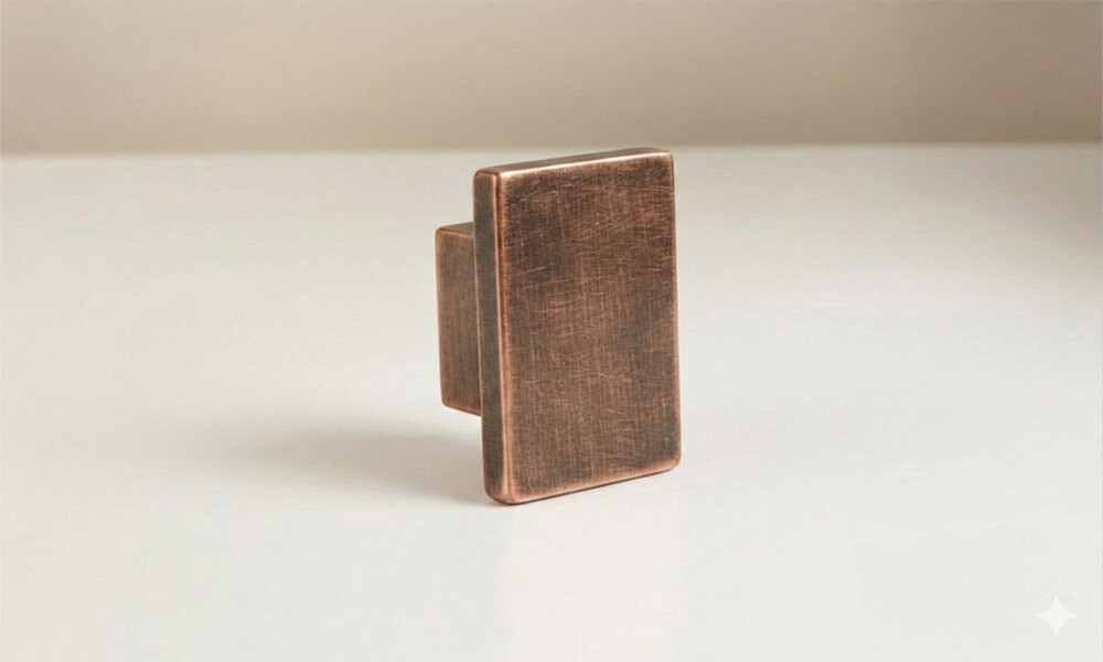 Tirador cubo Z-2079 cobre viejo Tirador Cubo Z-2079 Cobre Viejo