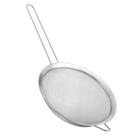 Colador Escurridor Tamizador 20cm Acero Inoxidable Paramount Plateado