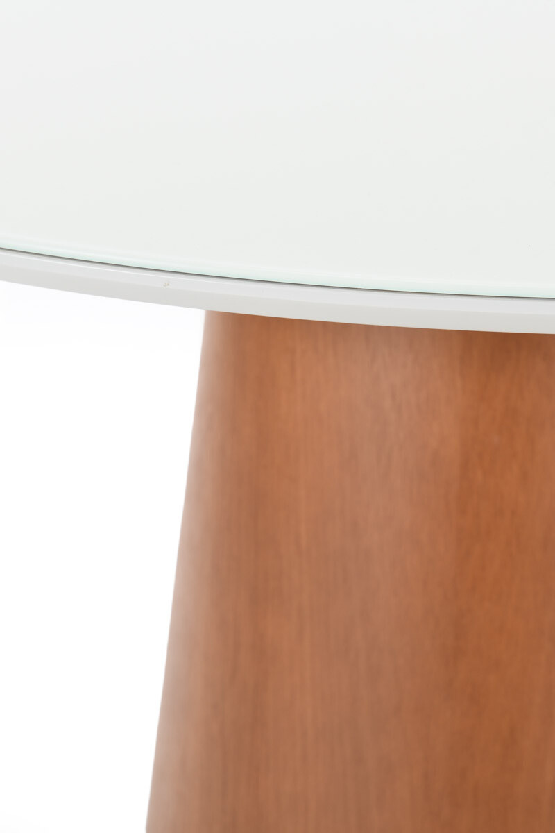 Catarina MESA COMEDOR CATARINA MADERA/VIDRIO DIAM120