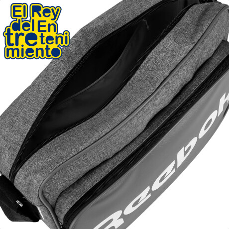 Bolso Reebok Morral Bandolera Royal Original Unisex Gris