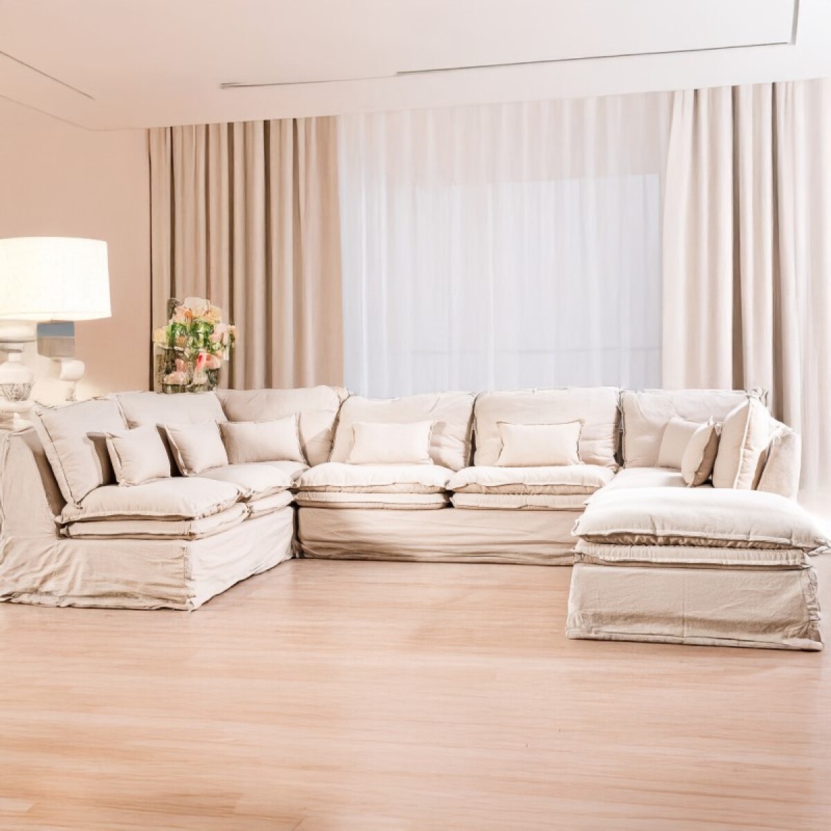 Módulo Stephen Central 188cm Beige 