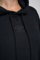 Canguro umbro con capucha. Negro