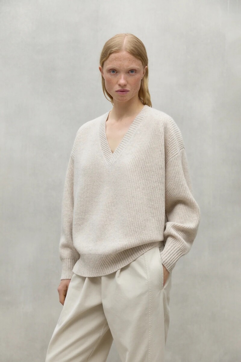 SWEATER TEJIDO AZALEAALF Beige