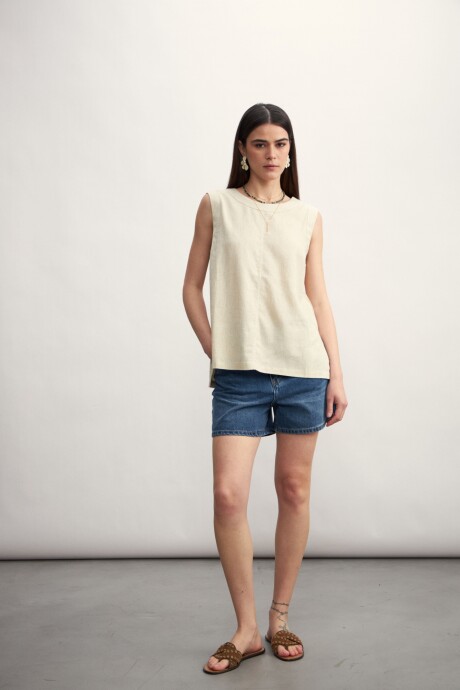 Blusa Martha Beige