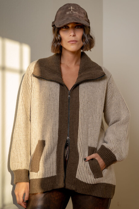 Campera roble Chocolate