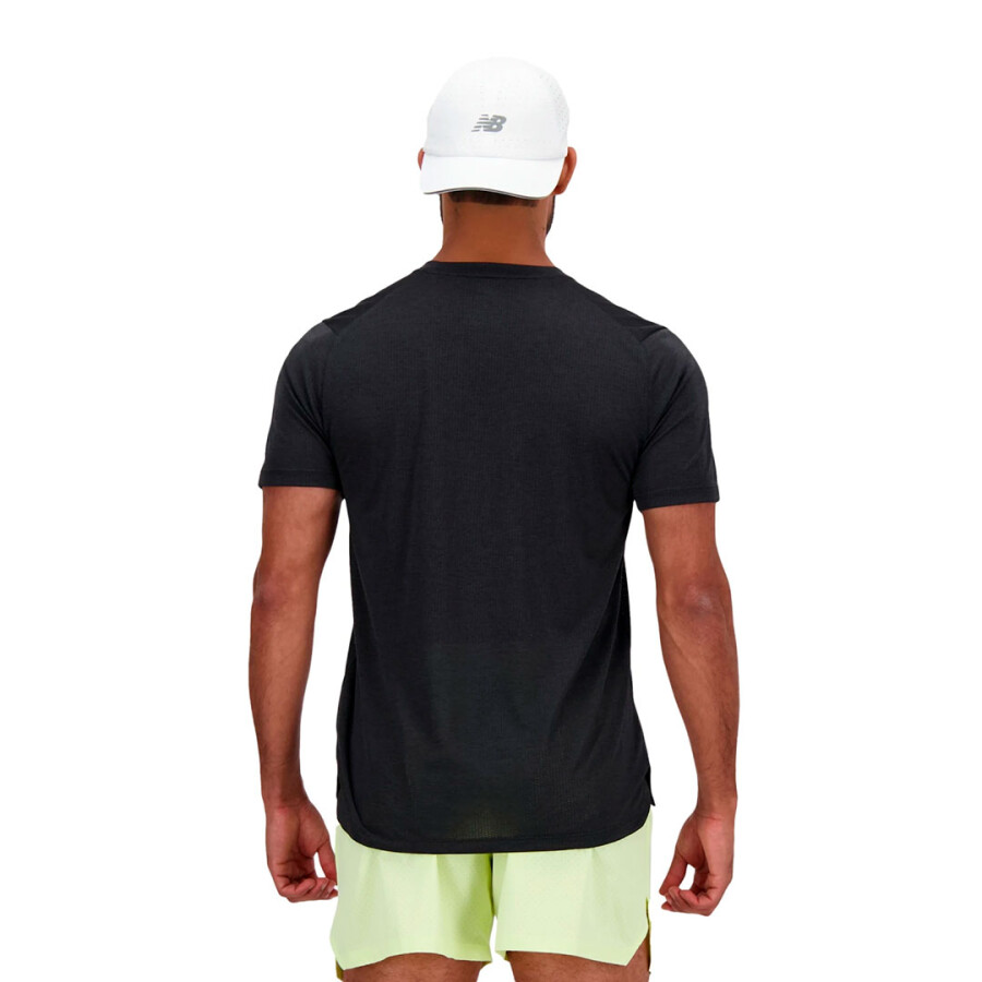 Remera de Hombre New Balance Athletics T Negro
