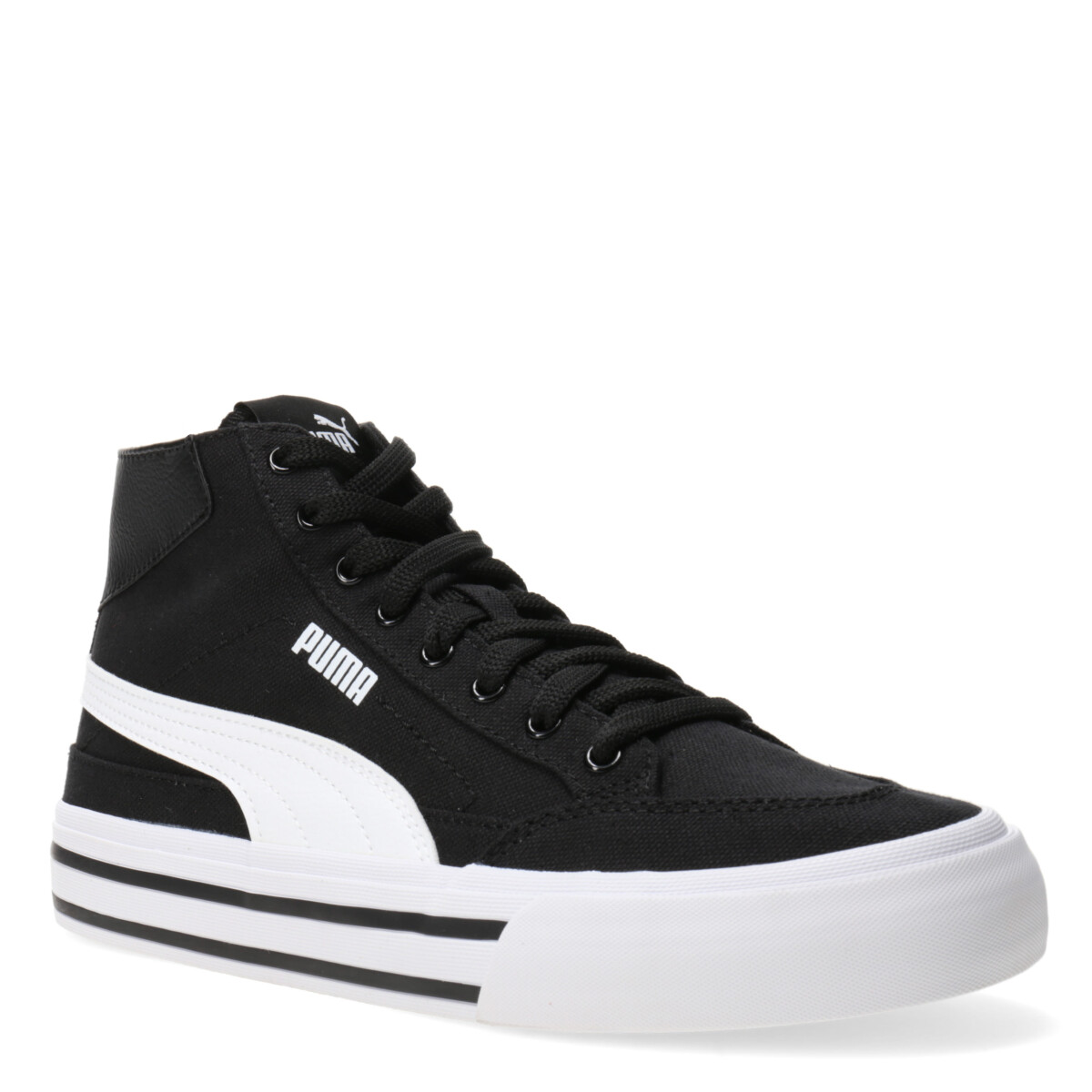 Championes de Hombre Puma Court Classic Vulc Mid FS - Negro - Blanco 