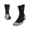 UA AD Run Cushion 1pk Mid-WHT BLK-001