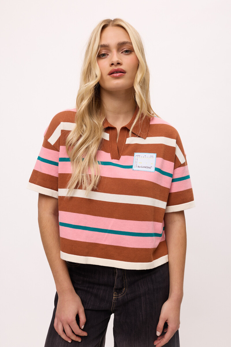 Remera Polox Rosa