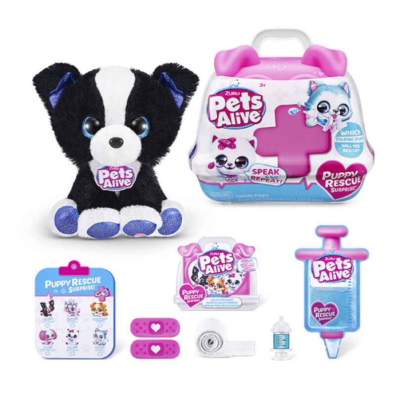 Pets Alive - Casita Mascota Rescata Y Cura C/Sonido Y Sorpresa PETS ALIVE - CASITA MASCOTA RESCATA Y CURA C/SONIDO Y SORPRESA