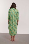 VESTIDO IRINA ESTAMPADO FLORES VERDE