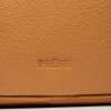 Cartera al hombro Horizon en cuero graneado Cuoio