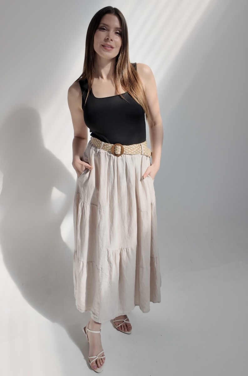 Falda Lili - Beige 