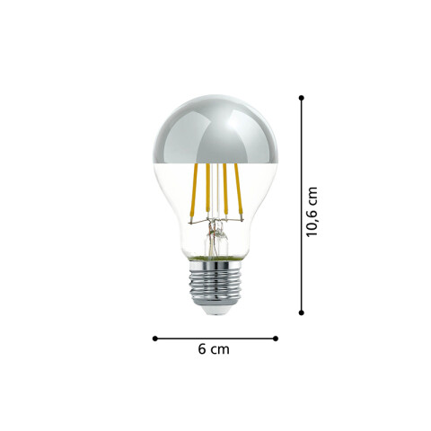 Lámpara LED indirecta A60 7,3W E27 cálida 806Lm EG5242